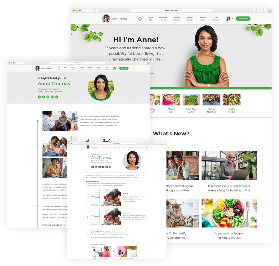 Personal branding Hub Site
